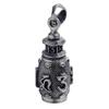 Joyería de plata esterlina 925 al por mayor de fábrica colgante de caja Gabu mandarín de seis caracteres para hombres y mujeres colgante de reliquia vintage de plata tailandesa