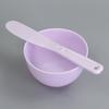 Herramientas de maquillaje de belleza Tazón de máscara de silicona de imitación TPR de plástico Tazón suave Palo de máscara Tazón para película Suministros Traje de belleza Tamaño mediano