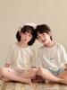 Conjunto de Ropa de Verano Fina de Aire Acondicionado para Niños de 26, Pijama de Manga Corta para Niños y Niñas, Ropa de Casa Clase A con Estampados Infantiles
