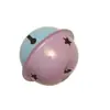 Materiales Hechos a Mano DIY Color Lacado Bloqueado Llavero de Campana Grande Colgante Accesorio para Bolso 4cm Campana de Dos Tonos Manualidad