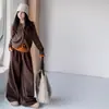 Conjunto de Otoño/Invierno para Niñas 2026 Nuevo Estilo Estilo Coreano para Niñas Medianas/Mayores Cardigan de Botones Colorido Ropa Interior Pantalones Casuales