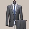 Traje Traje de Hombre Versión Ajuste de Negocios Trabajo Profesional Traje Formal Chaqueta Mejor Hombre Novio Vestido de Boda