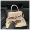 2025 Verão Retrô Casual Corrente Ferragens Nova Tendência de Moda Casual Casual Bolsa Transversal de Ombro Feminina