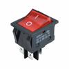 Interruptor de Barco KCD4 30A Alta Corriente Cuatro Patas Dos Velocidades Tarjeta Simple Tarjeta Doble Botón de Encendido Certificación de Seguridad CQC