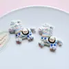 Hazte Rico Inmediatamente Parche de Acrílico de Dibujos Animados Lindos Colgante DIY Colgante Pulsera Collar Pendientes Accesorios de Joyería