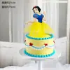 Decoración de sirena para niña Sirena princesa Muñeca sirena juguete Fiesta de cumpleaños infantil belleza