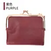 Cartera de Clip Corta Retro de Nuevo Estilo para Mujer Zhengnan Transfronteriza, Billetera para Monedas de Estudiante, Bolso de Mano de Moda