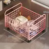 Cesta para Ropa Sucia Debajo del Gabinete con Ruedas, Cesta Móvil de Gran Capacidad para Ropa Sucia, Cesta de Almacenamiento para Ropa Sucia, Estante de Almacenamiento para Lavabo Doméstico
