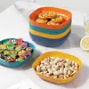 Fabricantes de origen plato de mesa japonés para escupir huesos plato para huesos doméstico Plato para caramelos de frutas y nueces con almacenamiento regalo al por mayor