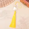 Festival do Meio do Outono Coelho de Jade Pingente de Borla DIY Broche Hanfu Acessórios para Saia de Crina de Cavalo Cheongsam Ornamento para Bolsa Ornamento de Carro Venda por Atacado