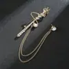 Terno Personalizado Masculino com Insígnia de Franja, Joias de Instrumento Guitarra, Broche de Corrente, Acessórios de Broche de Bola Torcida