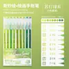 Set Completo de Bolígrafos Azules de Frutas para Diario 99/135/234 Colores Bolígrafos de Colores Morandi para Estudiantes Transfronterizos, Especiales para Tomar Notas y Dibujar