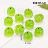 Paisaje en Miniatura Simulación Frutas Luminosas Verduras Comida Juguete Figura de Resina Pinza para el Cabello Decoración DIY Accesorios Figura Pequeña Tridimensional