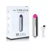 Vibrador inalámbrico de diez frecuencias para comercio exterior para mujeres, bala vibradora fuerte recargable, mini masajeador de coqueteo para parejas, vibrador, tapón anal