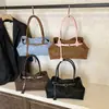 Bolso Tote Versátil Retro de Gran Capacidad para Mujer Moda Otoño Temprano 2025 Estampado de Leopardo Moderno Bolso de Hombro/Axila de Gama Alta