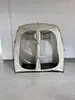 Barraca de Banho para Exterior, Não Precisa Montar, Barraca de Banho Dupla, Separação Seco e Molhado, Barraca de Banho Portátil, Barraca de Banheiro Móvel para Exterior