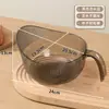 Herramienta para Lavar Arroz y Filtrar Agua, Cesta para Lavar Arroz, Cuchara para Lavar Arroz, Recipiente para Lavar Verduras, Colador, Suministros de Cocina, Uso Doméstico con Asa