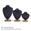 Accesorios para Transmisiones en Vivo de Joyería Bandeja de Joyería de Madera Maciza Bandeja de Exhibición de Collares Bandeja de Almacenamiento para Pulseras, Anillos, Pulseras, Pendientes