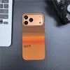 Adequado para Apple 17Promax Textura de Fibra de Carbono Kevlar Capa Magnética para Celular Iphone16 Capa Protetora Anti-Queda