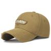 Sombrero de Primavera con Agujeros Plegables de Nuevo Ajuste para Hombres y Mujeres con Letras Bordadas de Algodón Casual a la Moda