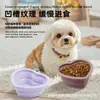 Comederos de Silicona para Mascotas Transfronterizos, Comederos Plegables Portátiles para Exteriores, Comederos para Beber, Comederos para Gatos y Perros, Suministros para Mascotas al por Mayor