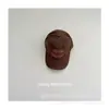 Boné de beisebol bordado tridimensional infantil Dongdaemun novo velho vintage para meninos e meninas proteção solar aba de pato boné de beisebol