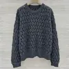BORBOTIE Ropa de punto para mujer 2026 Primavera y Otoño BC Lana de Cachemira Cuello Redondo Manga Larga Suéter de Cachemira