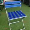 Taburete Plegable Taburete de Pesca Silla de Playa Plano 55 Ancho Color Ocio al Aire Libre con Respaldo Taburete Plegable