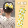 Grampo de Cabelo Mágico Twist para Crianças Preguiçosas, Nova Ferramenta de Styling de Coque de Fruta Famosa na Internet, Acessório de Cabelo Grampo