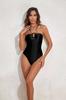 2024 Novo Posicionamento Impresso Maiô Feminino Uma Peça Cobrindo Barriga Vestido Slim Sexy Protetor Solar Praia Biquíni
