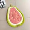 Toalla de mano engrosada, nueva toalla temática de frutas de guayaba y durián, bonita toalla de mano colgante para cocina