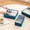 Caja de Almacenamiento de Ropa Interior Personalizada Estilo Cajón Organizador de Sujetadores Lavable Plegable Bolsa Organizadora Compartimentada para Ropa Interior y Calcetines Estilo Cajón