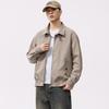Jaqueta Harrington Casual Americana Masculina Primavera 2025 Nova Moda Marca Bordada Solta Retrô Lapelas Jaqueta Masculina