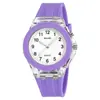 Reloj Momentum de Silicona Luminoso para Escuela Primaria Cuarzo con Manecillas Dibujos Animados Digital para Niños Suministro Transfronterizo Venta al por Mayor