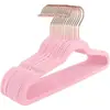 Venta Directa de Fábrica 45CM Percha de Ropa Afelpada Percha Mágica Percha Anti-arrugas para Ropa de Adulto Percha Antideslizante para Armario del Hogar