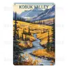 Putian Estilo Americano Metal Parede Pendurado Pintura de Paisagem Decoração de Parede Enfeites de Parede Pendurados Decoração de Parede de Casa Colorido Venda Direta