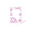 Bolsa Magnética Colorida para Fotos Polaroid 3 polegadas Ímã Criativo de Geladeira Porta-Cartão Magnético Estrela Criativo Personalizado