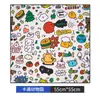 Bolsa de tela para forro de cámara de parches múltiples, tela mágica plegable autoadhesiva, bolsa de tela para paquete de lente de cámara micro individual SLR, protección de almacenamiento