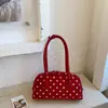 Moda Transfronteriza Nicho Lunares Bolso de Hombro Único para Mujer 2026 Nuevo Bolso de Mano para Viajes Cotidianos Bolso Boston Bolso Almohada