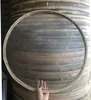 Peneira de bambu produtos de bambu tecelagem de bambu chá peneira de malha de aço inoxidável com furos cesto de vime de bambu peneira de malha para assar peneira de farinha escorredor