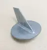 Bloque de Ánodo de Zinc Anticorrosión para Motores Fuera de Borda, Bloque de Ánodo para Motores Fuera de Borda de Dos Tiempos y Cuatro Tiempos, Pieza de Navegación para Ángulo del Timón