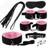 Set de bondage de peluche, set de bondage alternativo, set de diez piezas, set de ocho piezas, set de siete piezas, set de cuerda de algodón y esposas de nailon
