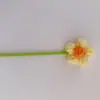 Hecho a Mano Transfronterizo Terminado Ganchillo de Lana 4cm Flor Artificial Puff Individual Foto Sala de Estar Pequeños Adornos Team Building DIY