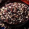 Quinoa tricolor de alta calidad de la meseta de Qinghai, arroz de quinoa nuevo negro, blanco y rojo, un sustituto de comida nutritivo hecho de cereales de cinco granos
