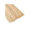 Fabricante de brochetas para barbacoa, material de tejido para brochetas de bambú, brochetas al por mayor, brochetas de bambú para sostener frutas cortadas para niños, brochetas para asar carne y kebabs