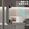 Manípulo de Porta com Ventosa, Manípulo Forte para Porta de Vidro Deslizante de Banheiro Sem Furos, Manípulo para Porta de Geladeira Deslizante de Cozinha