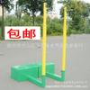 Poste de Voleibol Estándar para Interior y Exterior Específico para Competición Baloncesto Bádminton Red de Voleibol con Base Móvil para Exterior y Peso