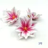 Flor de Magnolia Estrella de la Suerte Flor Artificial DIY Headdress de la Nacionalidad Dai Flor de Pasador Xunpu Paquete de Materiales Flor Artificial Decoración de Caja de Recuerdo