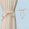 En Stock de Fábrica Transfronterizos Dibujos Animados Flor Crema Ajustables Sin Taladro Creativos Sin Instalación Alzapaños para Cortinas