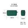 Capa protetora de silicone macio para fone de ouvido Jabra Evolve2Buds